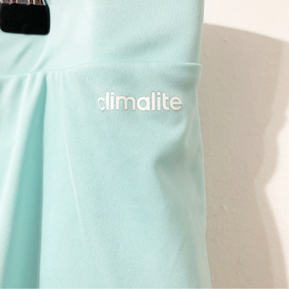 adidas Climalite Athletic Tennis Running Skirt Contrasting Band Shorts Lining - Picture 5 of 11